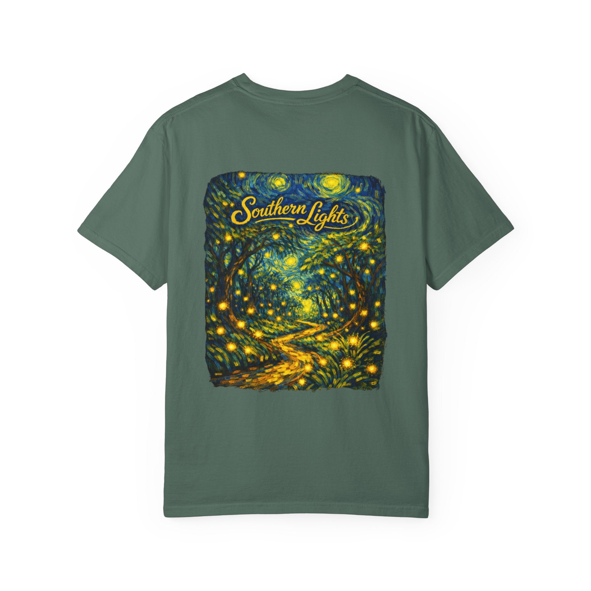 *Comfort Colors*-Southern Lights T-Shirt — Starry Forest Graphic Tee