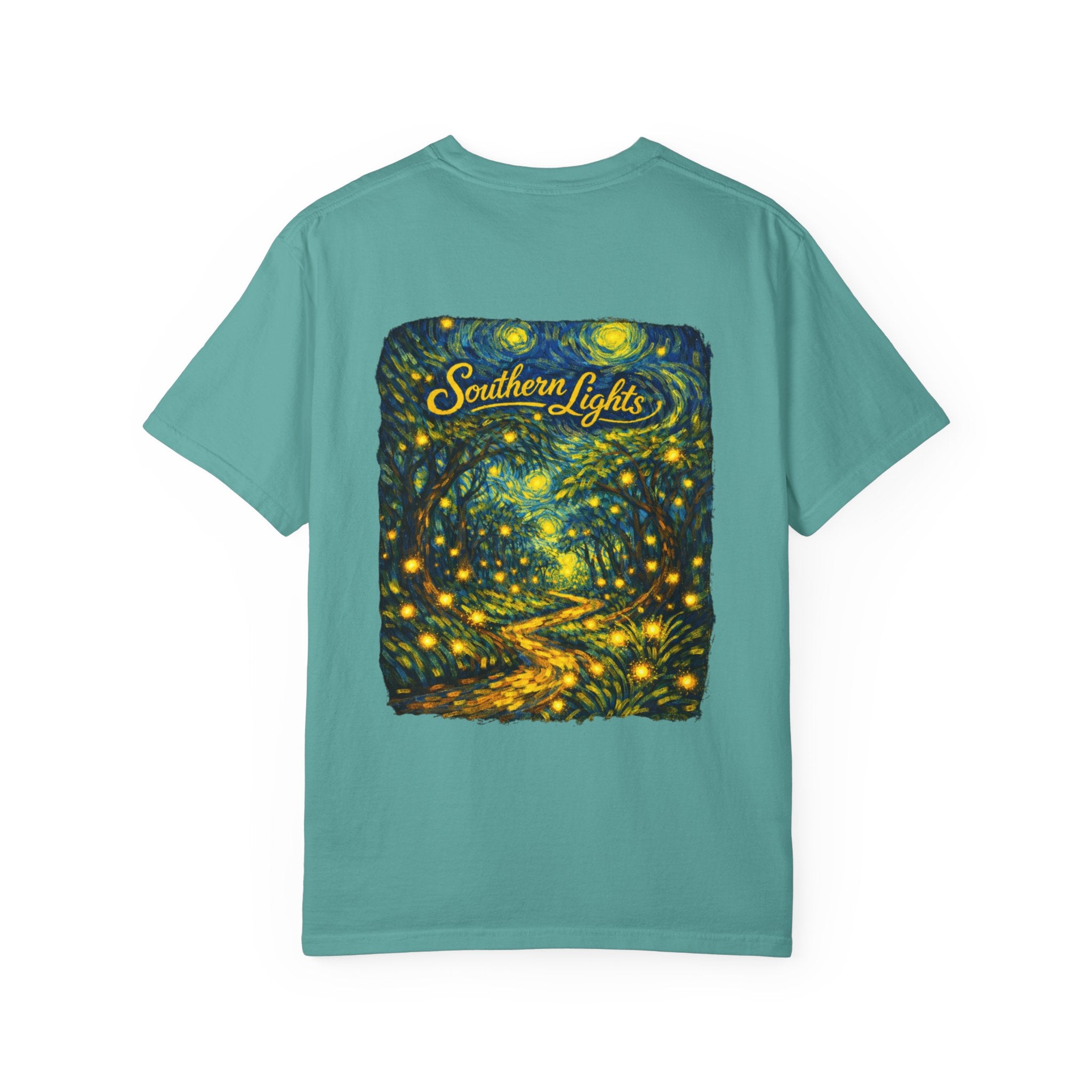 *Comfort Colors*-Southern Lights T-Shirt — Starry Forest Graphic Tee