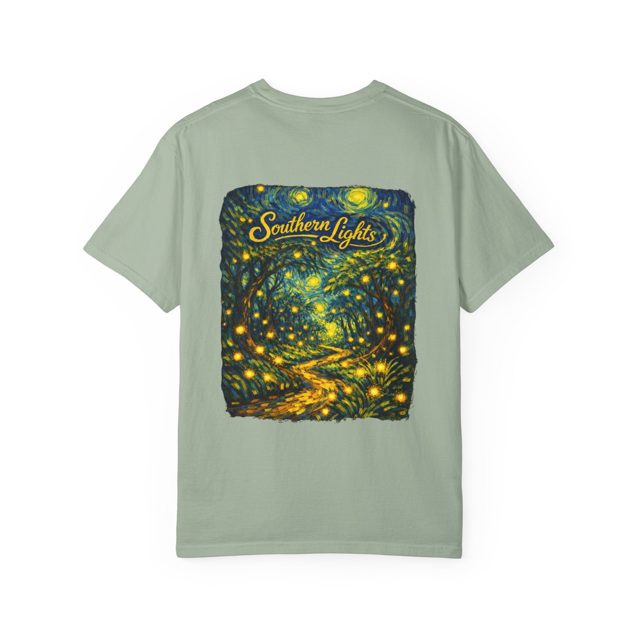 *Comfort Colors*-Southern Lights T-Shirt — Starry Forest Graphic Tee