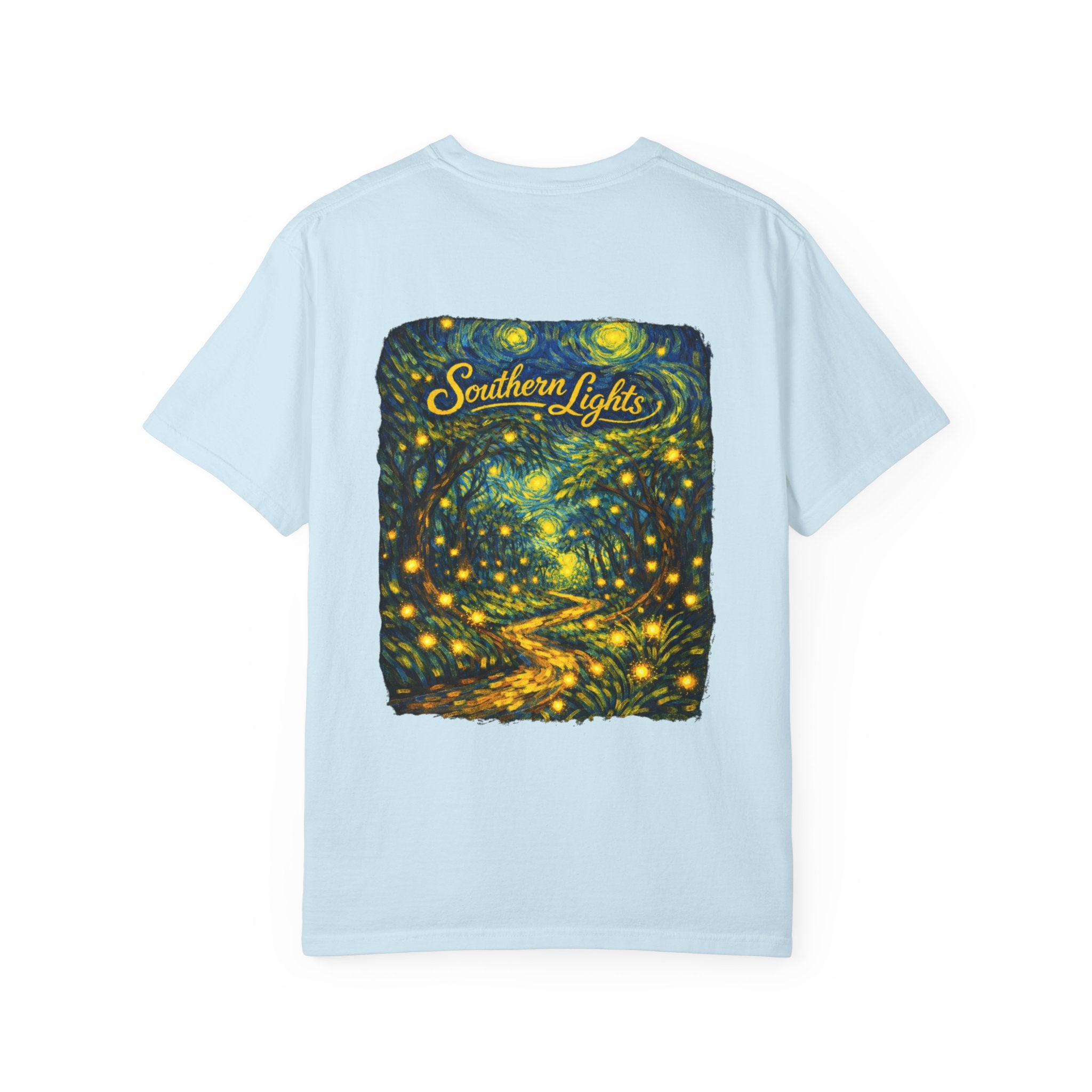 *Comfort Colors*-Southern Lights T-Shirt — Starry Forest Graphic Tee