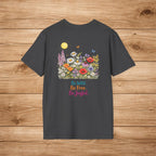 Floral 'Be Wild, Be Free, Be Joyful' T-Shirt
