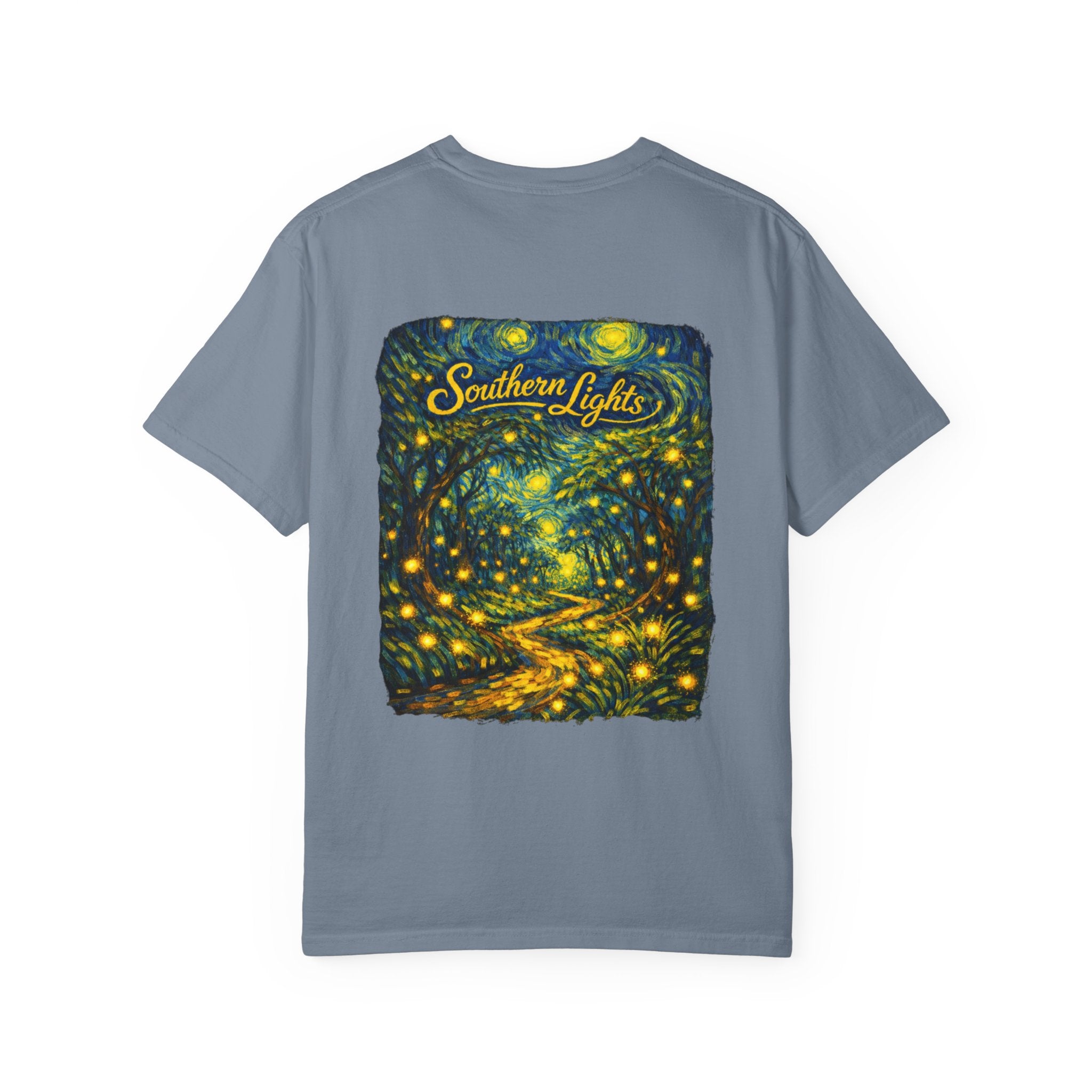 *Comfort Colors*-Southern Lights T-Shirt — Starry Forest Graphic Tee