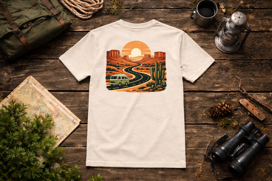 Desert Road Trip T- Shirt