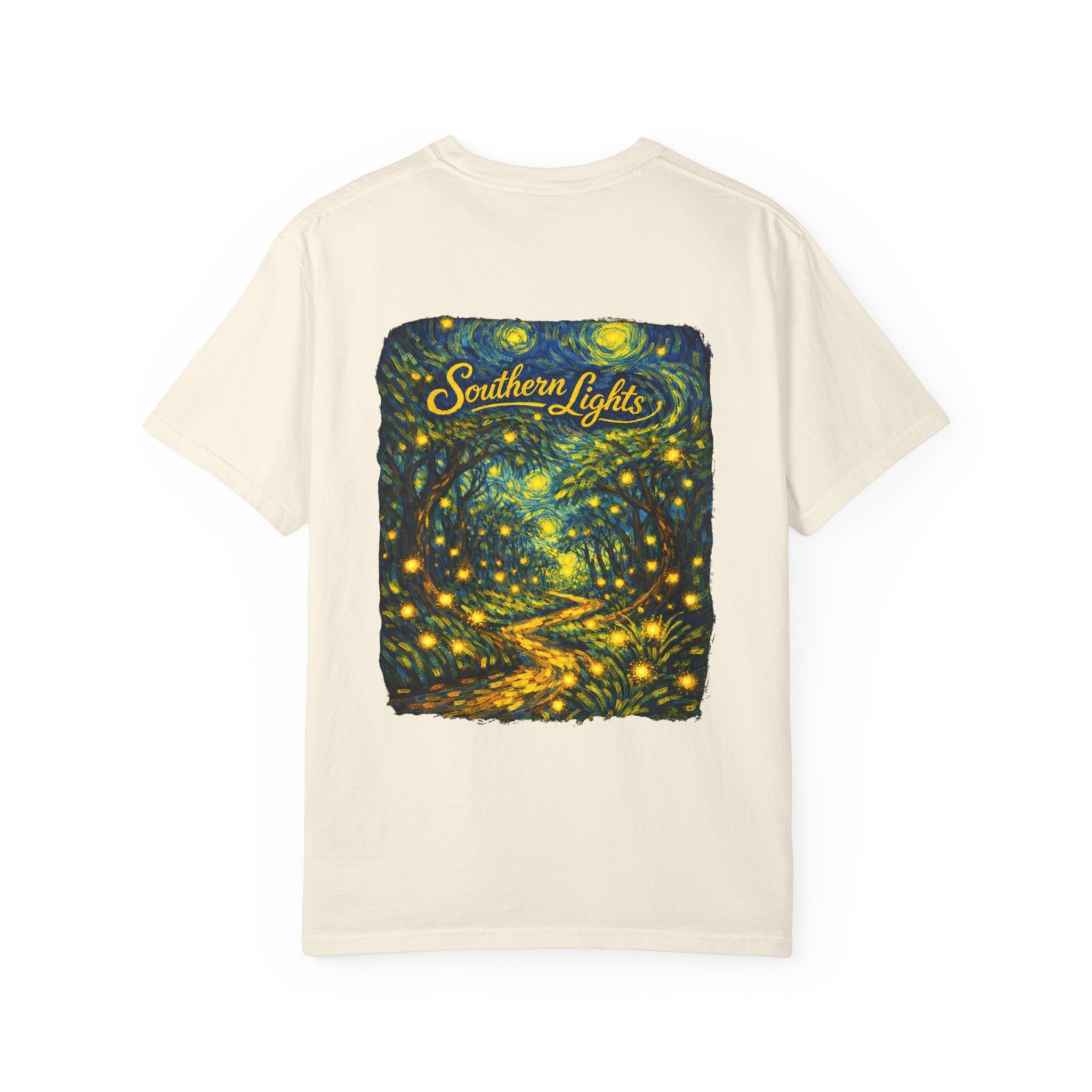 *Comfort Colors*-Southern Lights T-Shirt — Starry Forest Graphic Tee