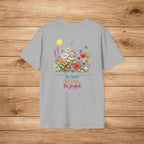 Floral 'Be Wild, Be Free, Be Joyful' T-Shirt