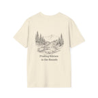 T-Shirt — 'Finding Silence in the Sounds' Nature Graphic Tee